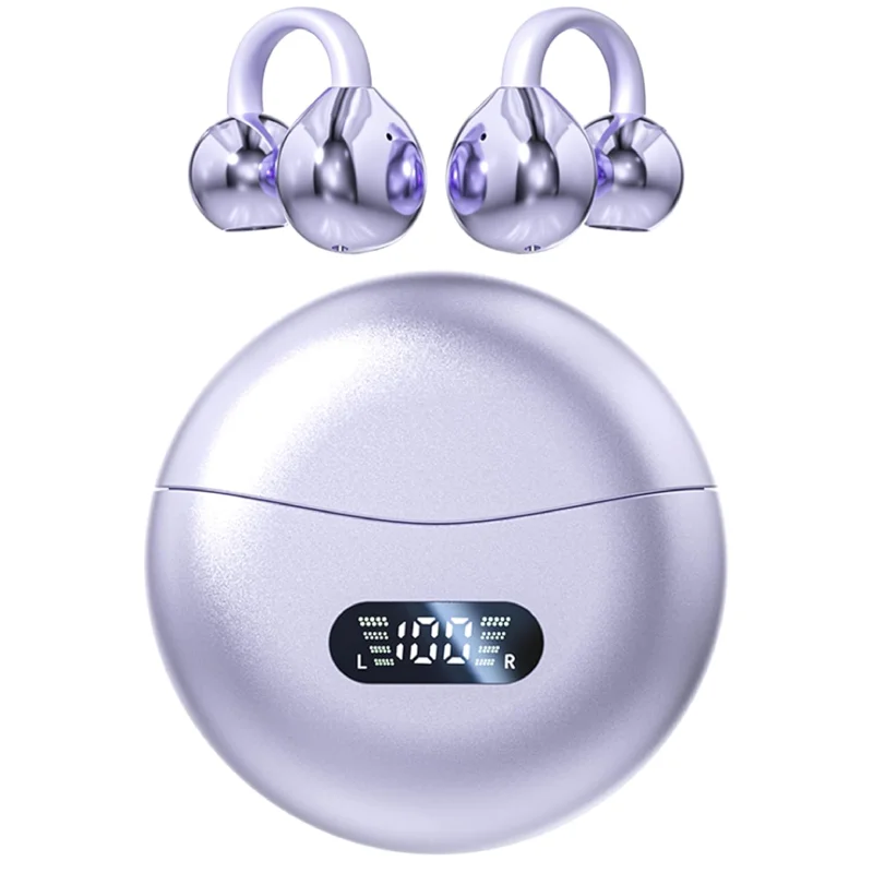 

Беспроводные наушники-клипсы, Bluetooth 6.0, технология низкой задержки, удобная посадка, водонепроницаемые внутриканальные наушники, с микрофоном.