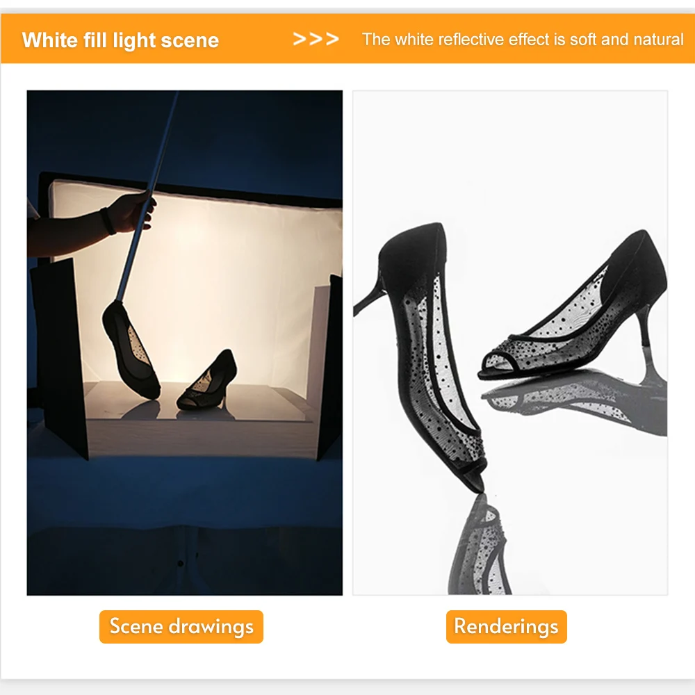 Multi-functional Photography Reflector Cardboard Foldable Photography Reflector Diffuser Board photography reflector cardboard