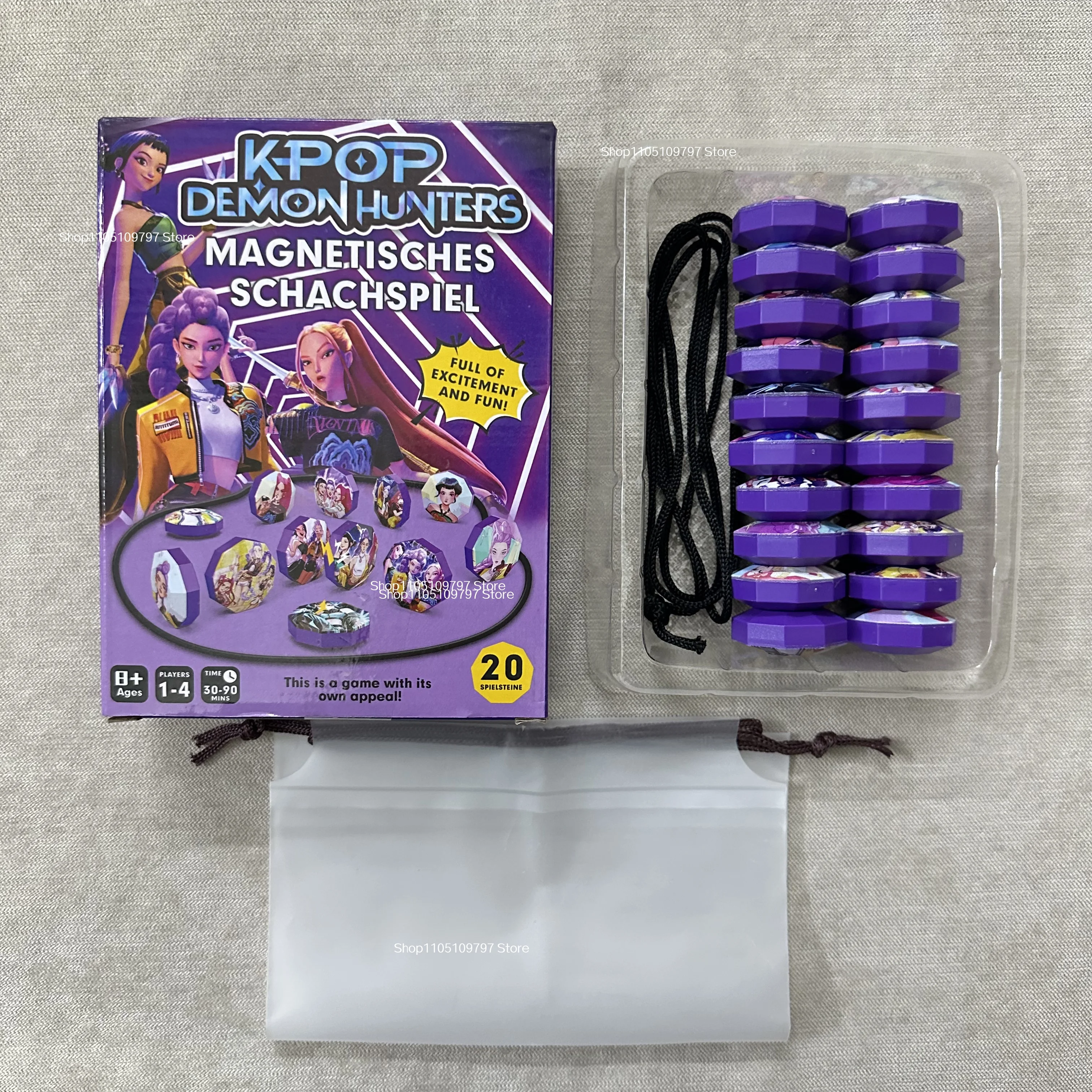 Kpop شيطان الصيادين ألعاب الطاولة اللعب شخصيات كرتونية المغناطيسي الشطرنج الكبار متعة الأسرة احتفالية لعبة الطاولة هدايا السنة الجديدة للأطفال