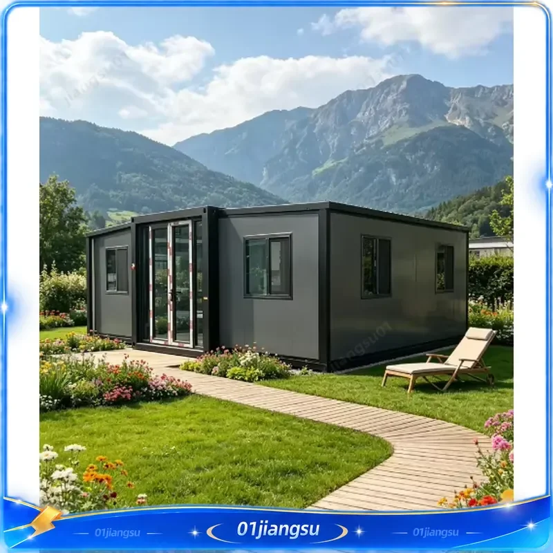 Eco Friendly Aluminum Alloy Container House Prefab Outdoor Leisure Home Warm Winter Cool Summer Modular Portable Cabin