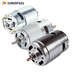 775 795 895 DC Motor Spindle Motor 3000-12000 RPM Motor Ball Bearing Large Torque High Power Electronic Component Motor