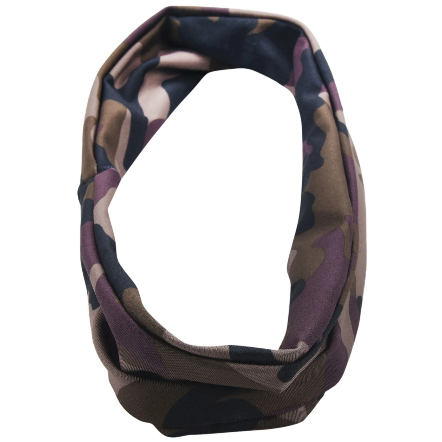 

P5-2X Gym Sports Absorbent Sport Sweat Headband Elastic Sweatband For Men And Women Yoga Hair Bands Sweat Bands—Camouflage