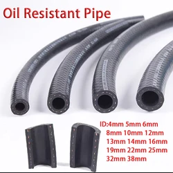 ID4~38mm  Diesel Pipe Engine High-Pressure Fuel Pipe High Temperature Resistant Fuel Delivery Rubber Pipe Hose 1M