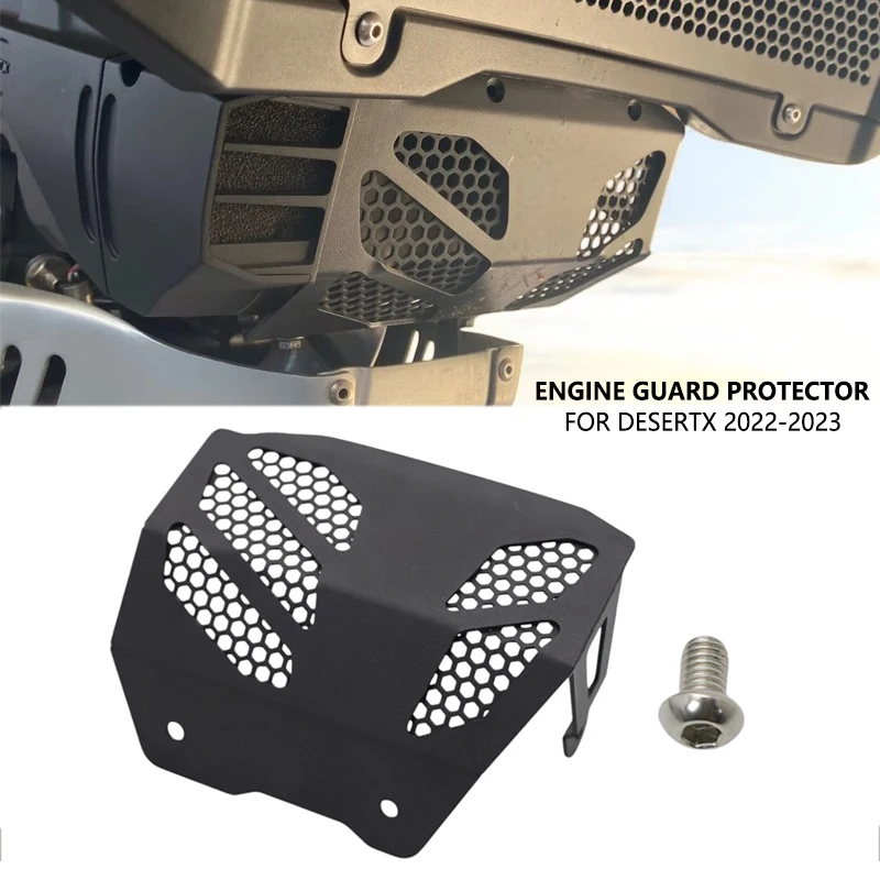 

Для Ducati DesertX Desert X Защита двигателя Защитная крышка выхлопного щита Кожух шасси Desert X 2022 2023 2024
