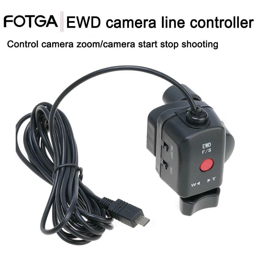 

FOTGA EWD line controller Camera Lens line control controller Lens remote control Remote Camcorder Recording Video Photography