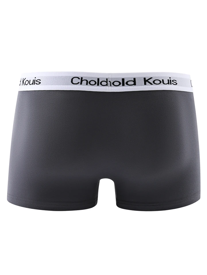 4pcs Men's Underwear, Comfortable, Soft Breathable Athleisure Boxer Underwear, Trendy Simple Hot-Selling Men's Boxer Underwear, image 4