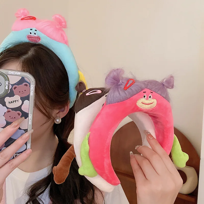 

Funny Little Monster Sponge Hairband For Young Women Girls Creative Hair Accessories Lovely Hair Hoop Selfie Prop Headband