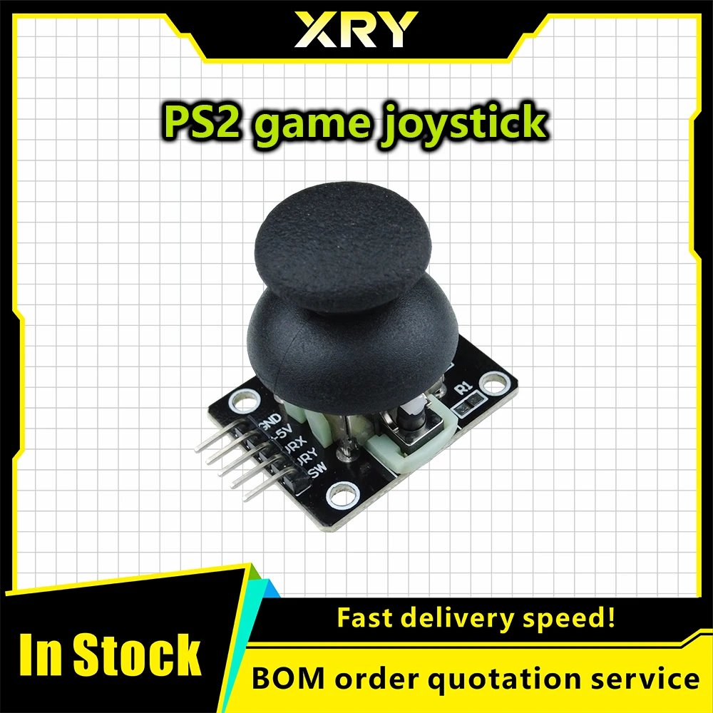 XRY Dual axis XY joystick module PS2 remote control joystick game console control joystick sensor module