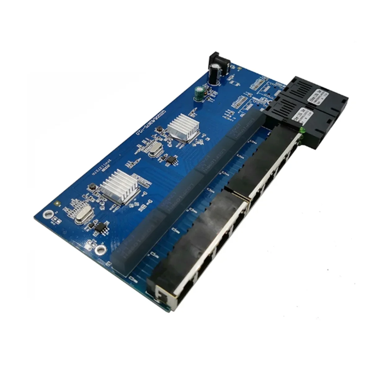 

ABEP-3 шт. 10/100/1000M Gigabit Ethernet-коммутатор, оптоволоконный медиаконвертер PCBA 8, RJ45 UTP и 2 оптоволоконных порта SC, печатная плата