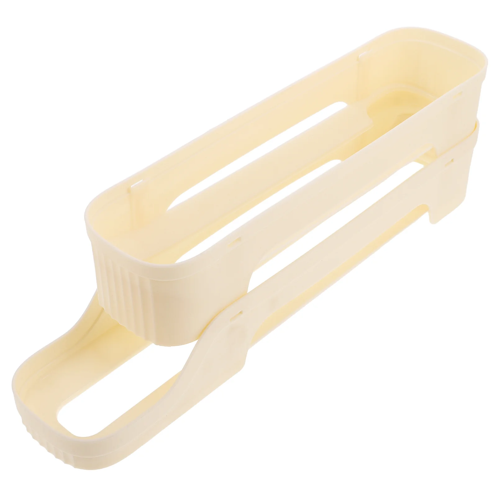 

Fridge Egg Organizer Auto Rolling Dispenser 2 Layers Plastic Storage Box Space Saver Compact Design Visibility Easy to Clean