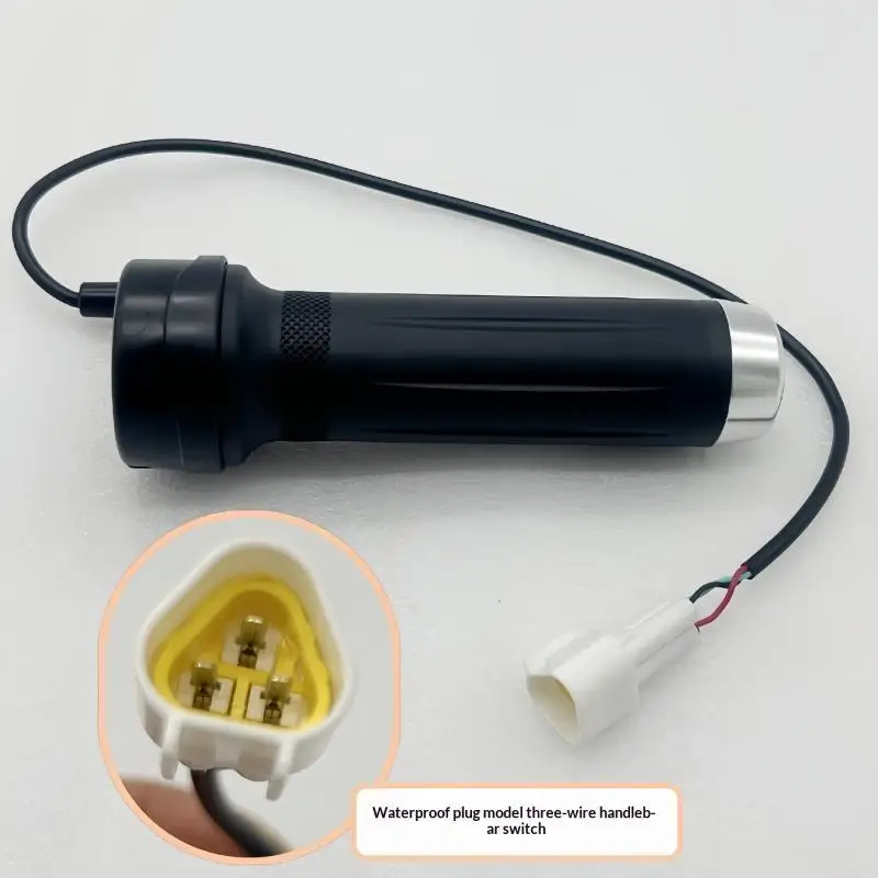Adjustable Universal Three-wire Speed Controller 1PC Electric Vehicle Throttle Regulator for Off-road E-bike Modification