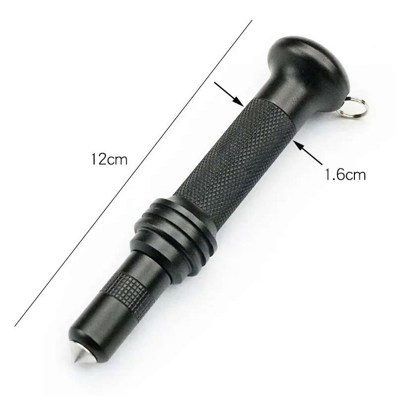 Portable Car Window Breaker Outdoor Tungsten Steel Striker Multifunctional Vehicle Portable Escape Safety Pressing Hammer