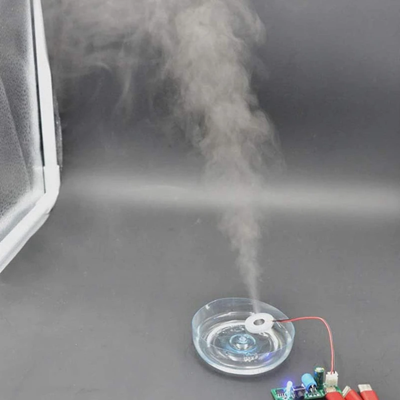 Ultrasonic Mist Maker com Fio e Anel de Vedação, Discos de Cerâmica Fogger, Acessórios Umidificador, 20mm, 1.7Mhz, Melhores ofertas, 5 Pcs