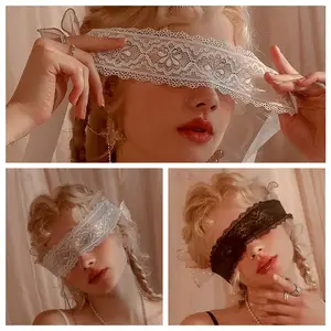 قناع قناع الدانتيل للنساء ، أقنعة مثيرة للبالغين ، قناع العين زهرة الشاش ، الرقص الليلي أفضل 8 تأثيري لامرأة هوك مبيعا - No8