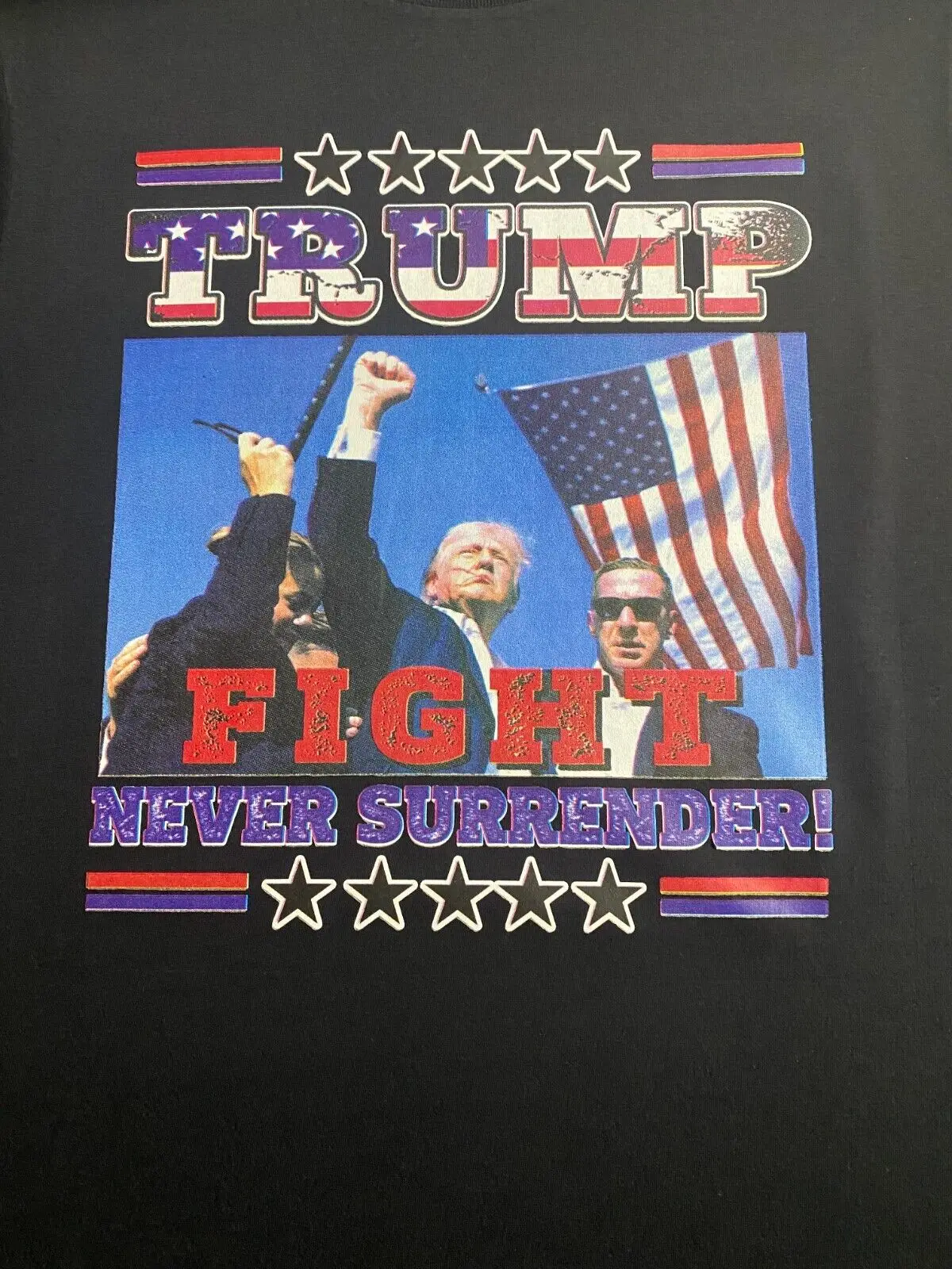 MAGA Fist Pump President Donald Trump Rally Shooting Shirt USA Trump 2024 Fight