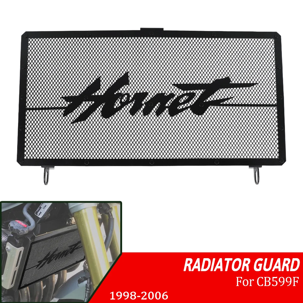 

Motorcycle CNC Radiator Grille Cover Guard Protection Protector Grill For Honda CB600F Hornet CB599F CB 600F CB 599F 1998-2006
