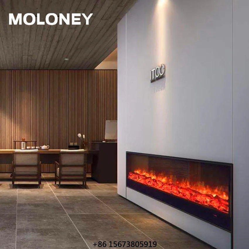 

Электрический камин Charmglow 79 дюймов с технологией LED-эффекта пламени, 10 цветов, по заводской цене