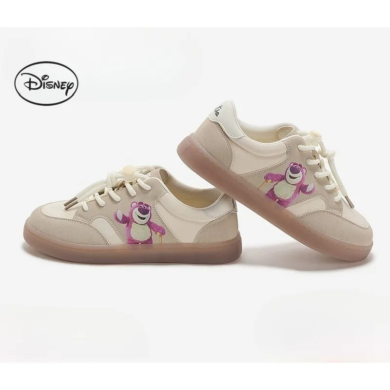 Disney Lotso kawaii series sports sneakers for autumn students cute casual soft sole lightweight moral training shoes wholesale