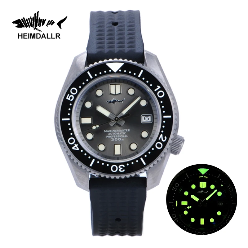 HEIMDALLR Men Watch Free Shipping SBDX Titanium MM Diving Luminous Clockwork Automatic Mechanical Watches Men Watches For Man