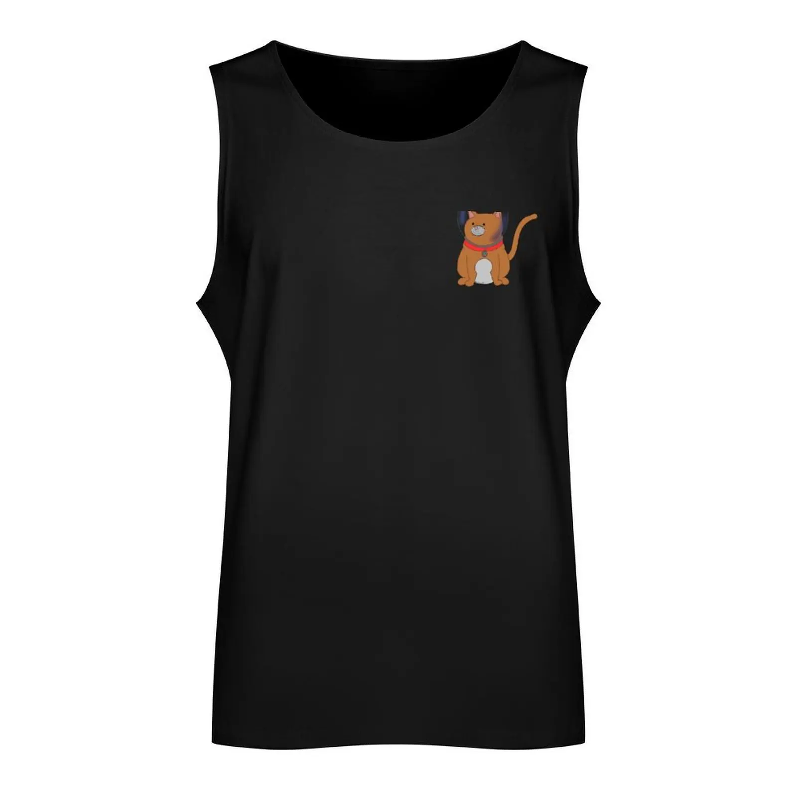 Space Cat Tank Top Men's tops Men's gym t-shirt best selling products vests for men