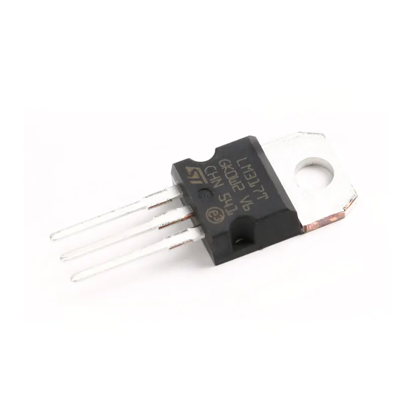 Original authentic straight plug LM317T TO-220 linear regulator chip adjustable +1.2 37V