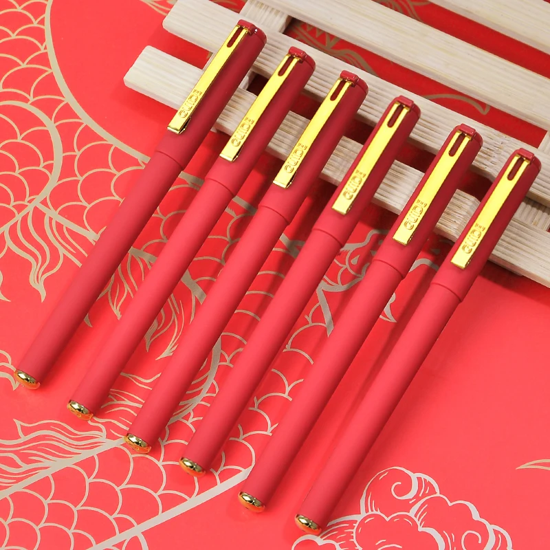 WQN gel pens sets  Kawaii  Aesthetic stationery cute cheap 0.7mm stuff school supplies Color markers Ballpoint gold red pen