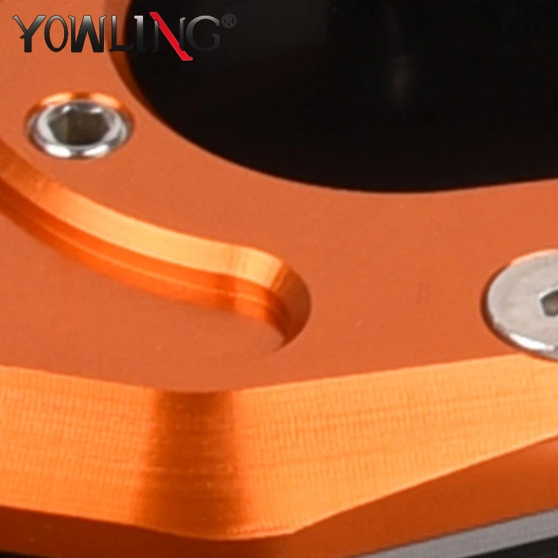 

Motorcycle Side Stand Enlarger Plate CNC Kickstand Enlarge Foot Shelf For 990 Adventure R S 2006 2007 2008 2009 2010 2011 2012