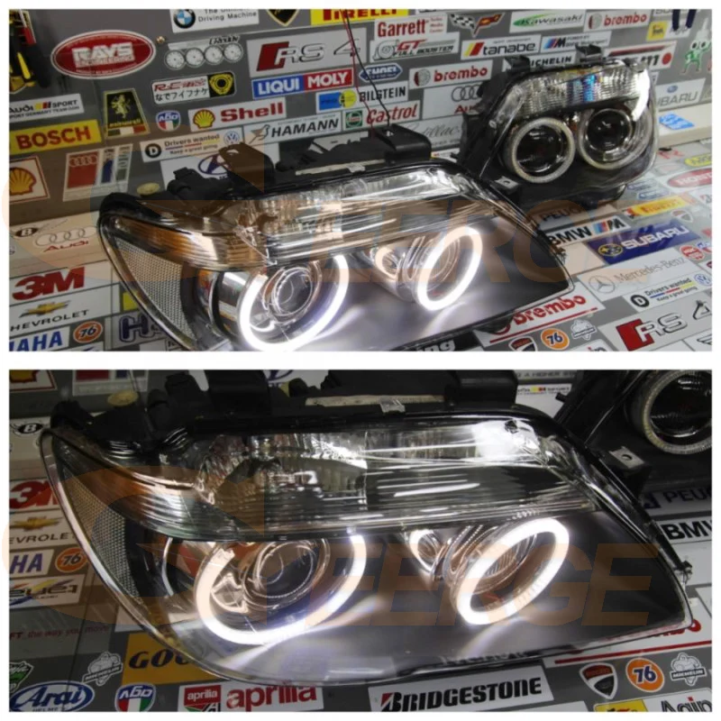 Geerge สําหรับ BMW E66 E65 Facelift 750I 760i 750Li 760Li 2006 2007 2008 Ultra Bright Led Angel Eyes ชุด Halo แหวน Day Light