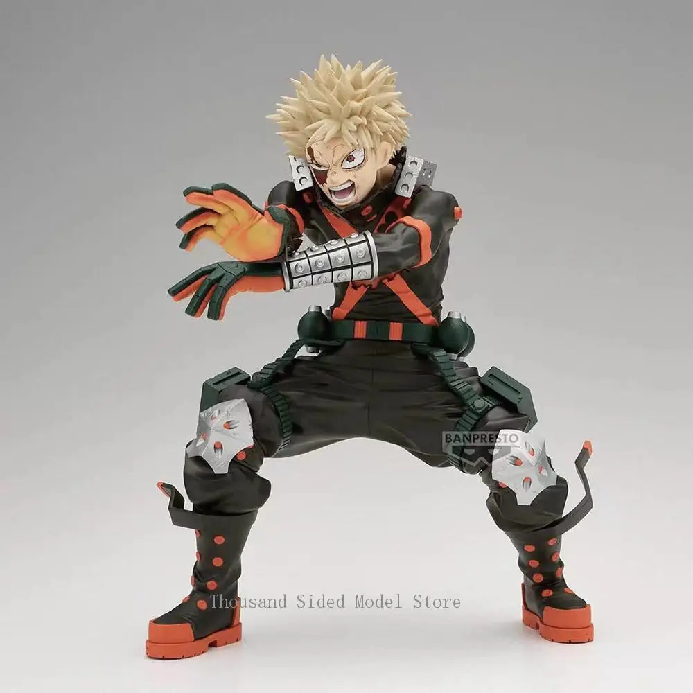 Oryginalna figurka Banpresto Grandista My Hero Academia Bakugou Katsuki, 23 cm, kolekcjonerski model anime, prezent urodzinowy