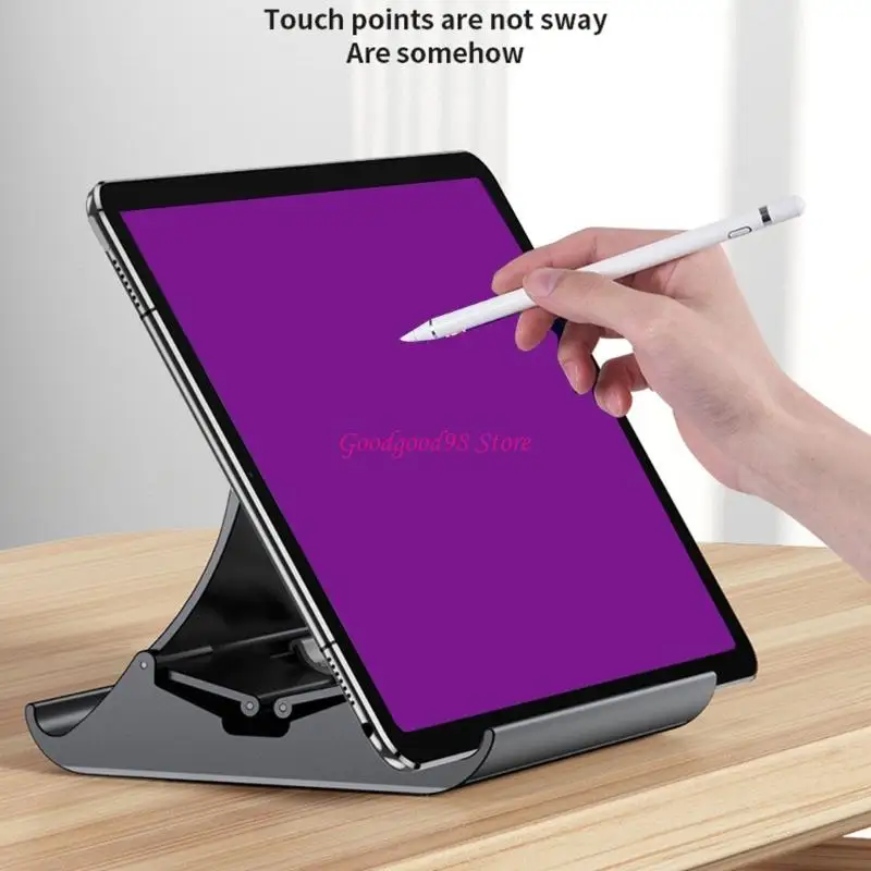 Space Saving Vertical Desktop Stand with AntiSlip Silicone Pad Laptop Risers 