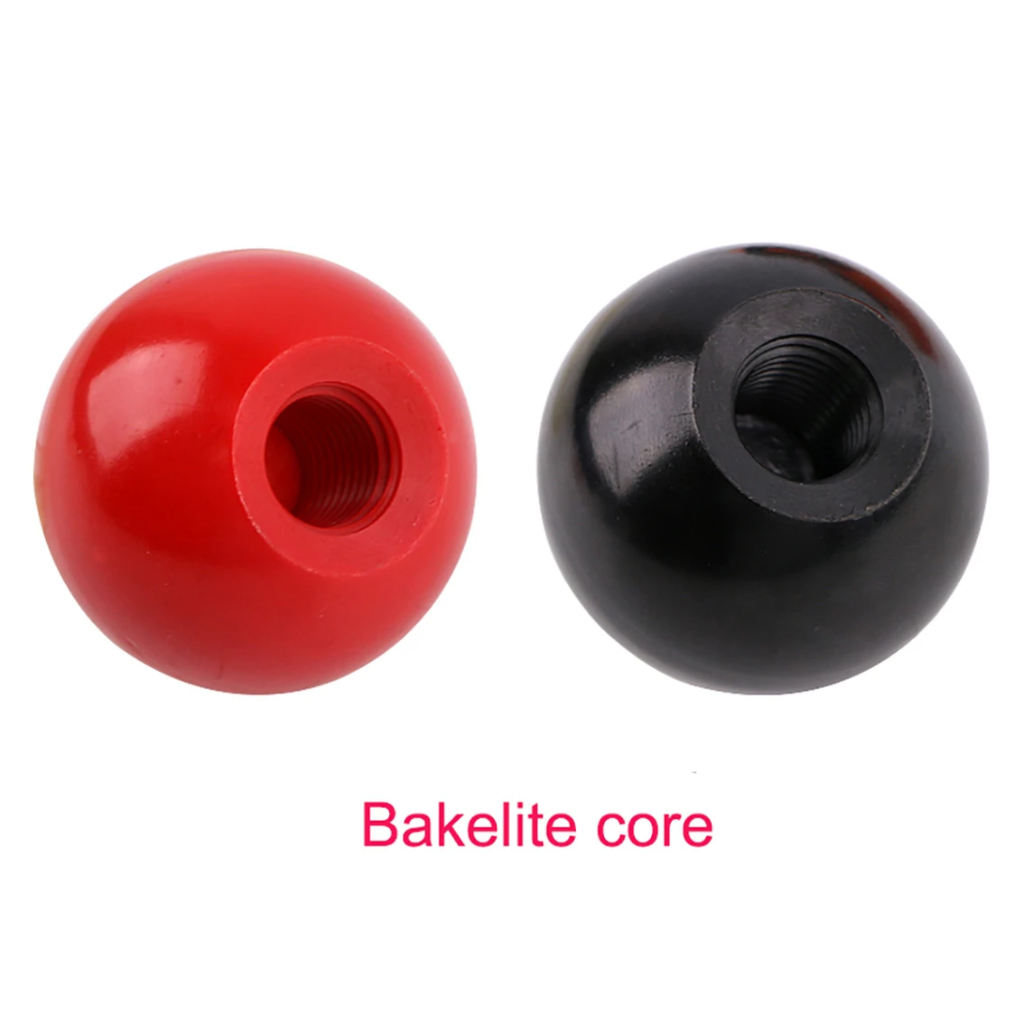 Red/Black Bakelite Handle Ball Copper/Core/Bakelite Core/Iron Core M4 M5 M6 M8 M10 M12 Lever Knob Machine Tool Handball