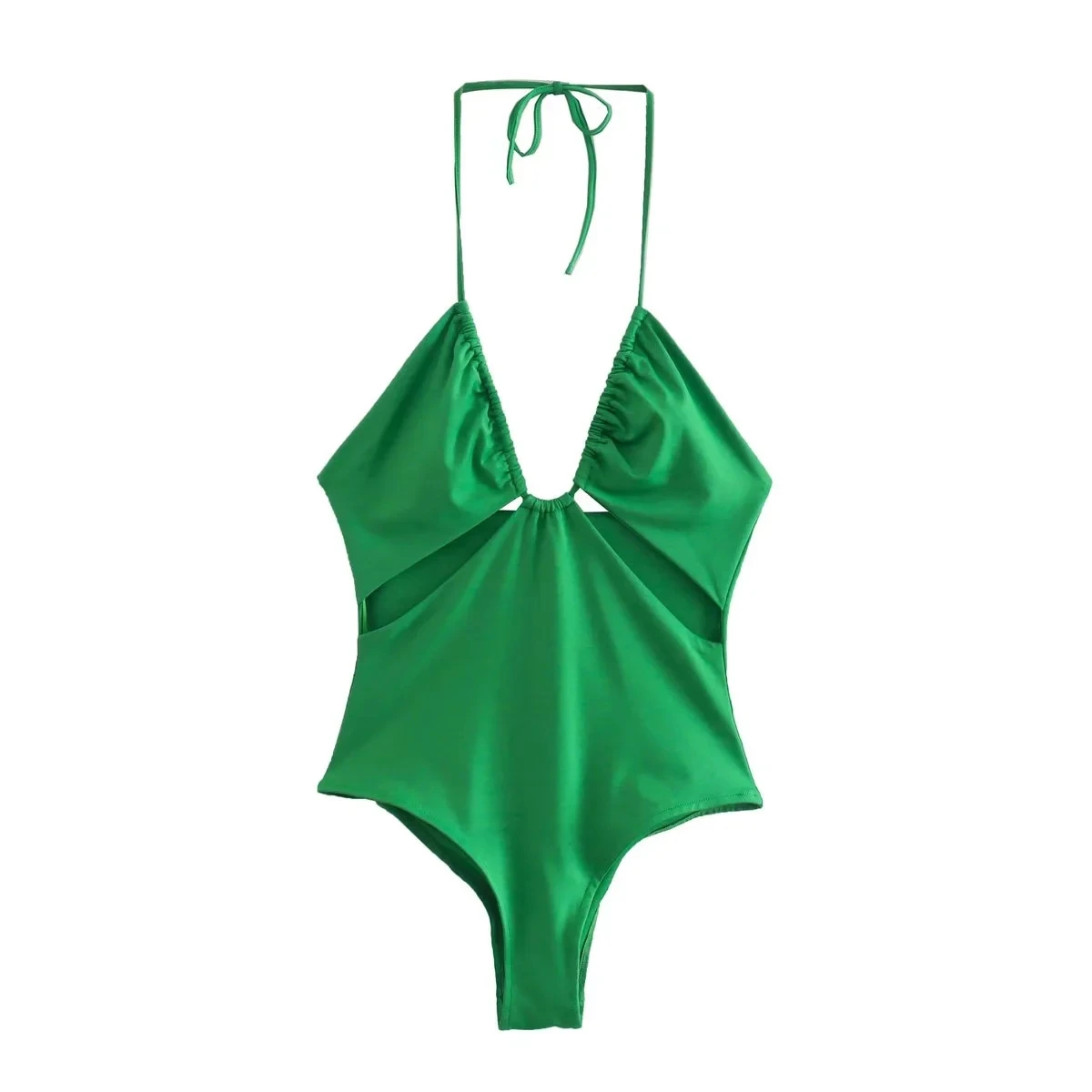 Bikini czarny damski strój kąpielowy 2022 nowy jednoczęściowy strój kąpielowy seksowna narzutka V Neck Fashion Classic Chic kostiumy kąpielowe Basic