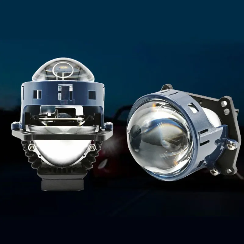 Transform Your Car Headlights with 3 Inch Bi LED Projector Lens and Accessories