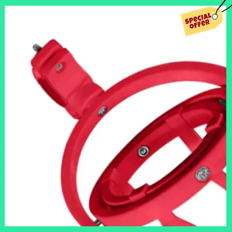 

-A14E Clip-On Gyroscopic Cup And Bottle Holder - Adjustable Hanging Accessory For Bicycles