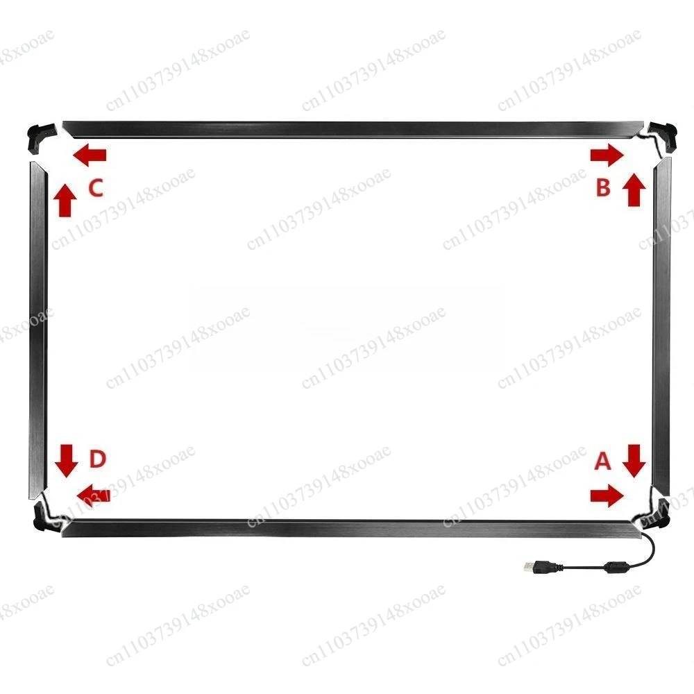 32-55 Inch IR Multi Touch Overlay Frame - Universal Open Frame Touch Screen Display for Monitors