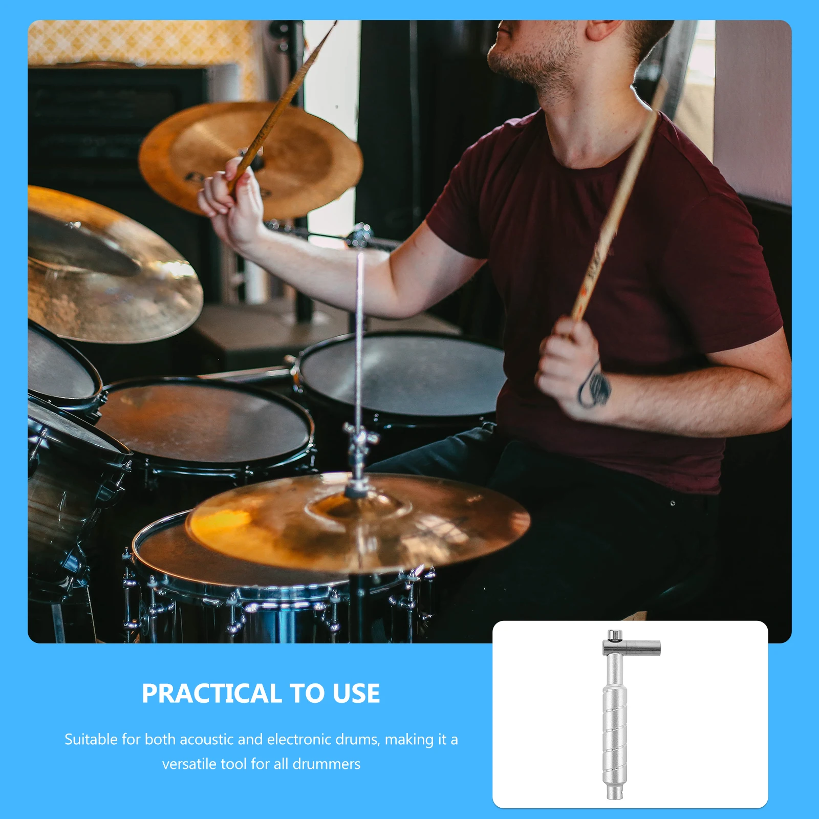 

Electronic Drum Supply L Type Drum Tuner Tool Standard Drum Supply Drum Tuning Key Replacement Electric Drum Tuning Supply