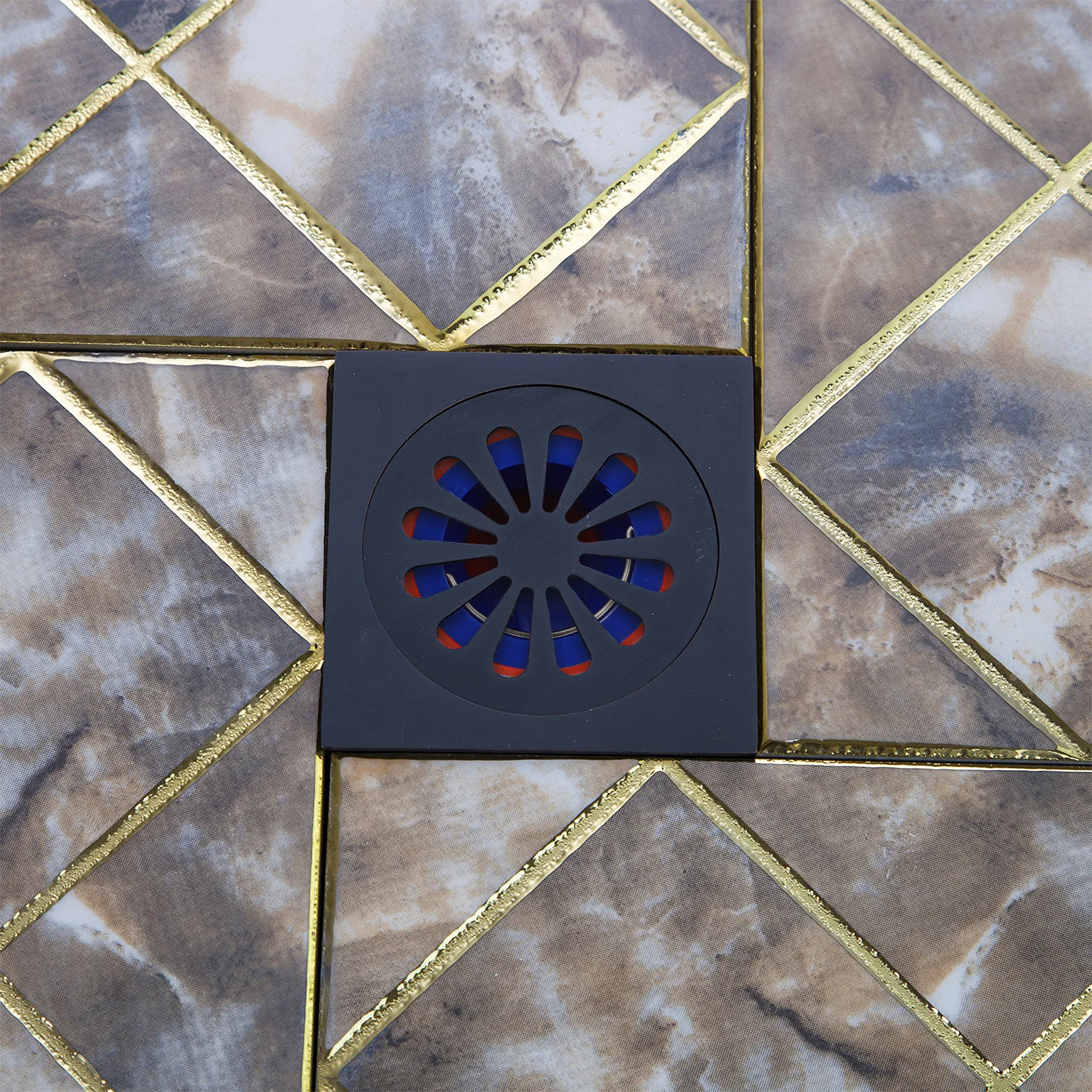 

4Pcs Floor Drain Cover Kit Premium Way Drain Sewer Backflow Preventer 360 Degree Fast Flow 39-45Mm Drainage Insert Odor