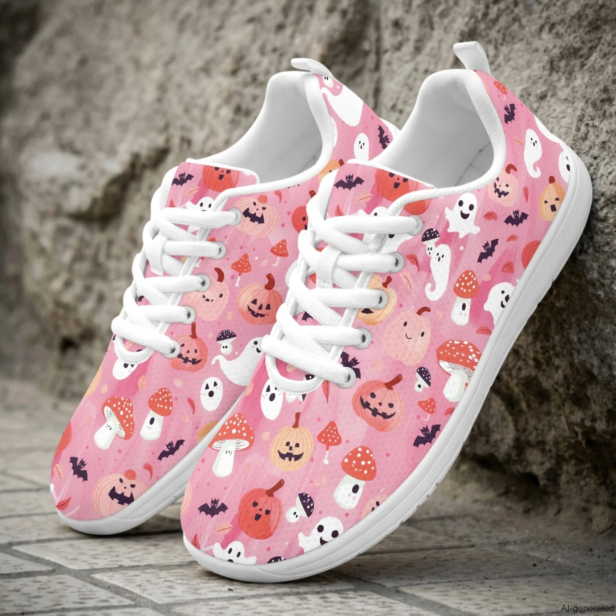 XIXIRIMIDO Breathable Walking Shoes Strappy Wide-toed Shoes Sport Shoes Women White Sneakers Halloween Male Nurse Shoes 36-46 view 6