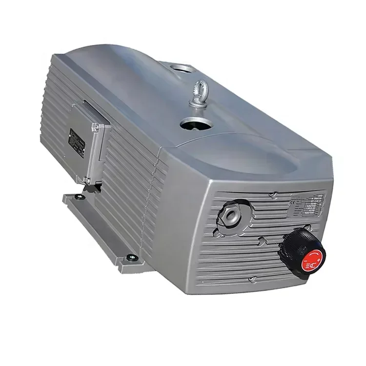 Long life large flow air pump 40 cubic meters per hour 600LPM 380VAC oil free Micro rotary vane vacuum pump for semiconductor