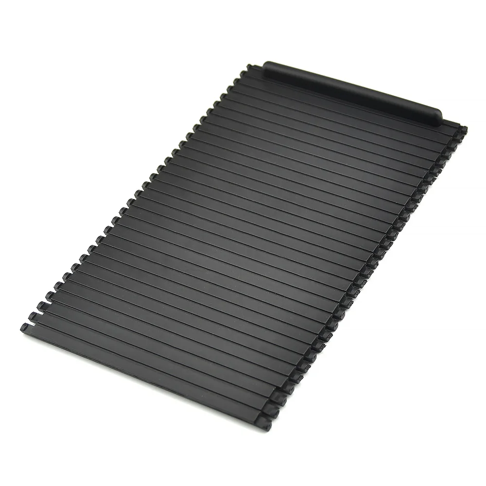 

ForBMW X5 E53 1998-2006 Car Inner Centre Console Water Cup Rack Roller Blind Cover Trim 51168408026 51168402941