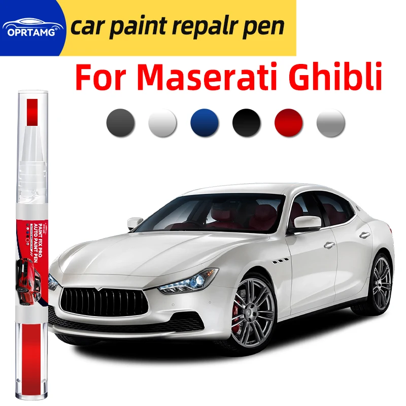 

Ручка-карандаш для ремонта автомобильной краски для Maserati Ghibli 1967-2024, автомобильный маркер для ремонта царапин, автоаксессуары, гаджеты для автомобилей