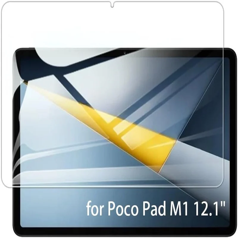 

1 шт. Защитная пленка из закаленного стекла для планшета Xiaomi Poco Pad M1 12,1 X1 11,2 дюйма, защитная пленка против царапин, без пузырьков воздуха