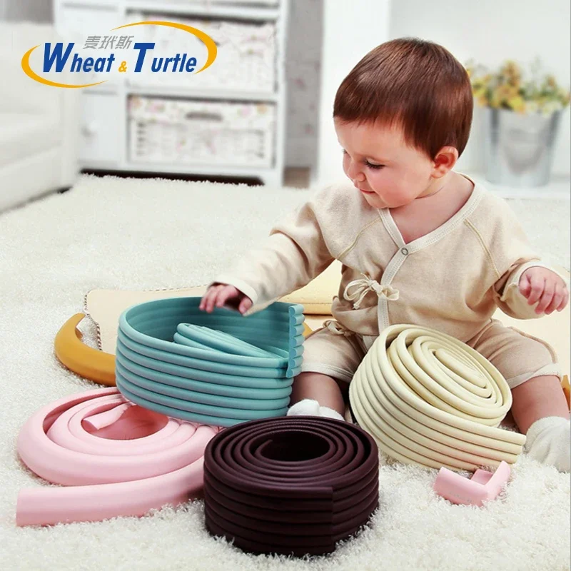 Baby Safety Products Environmentally Friendly Soft Super Elastic NBR Thicken  Crash Bar Table Corner Wall  Protector