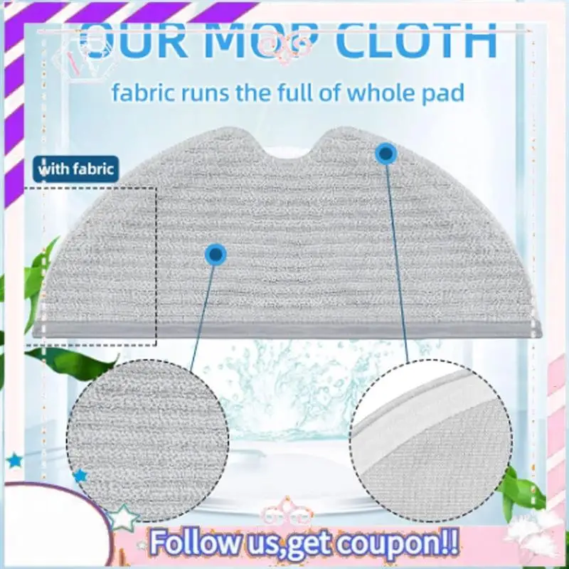 دائم ل Mijia 2C STYTJ03ZHM جهاز آلي لتنظيف الأتربة استبدال أجزاء فرشاة جانبية رئيسية فلتر HEPA ممسحة القماش اكسسوارات عدة