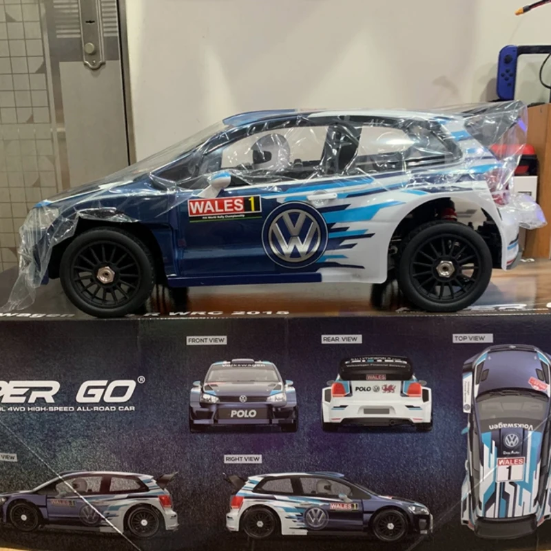 

Meijiaxin 1:7 7304 High Speed Drift Fully Proportional Metal Bottom Four Wheel Drive Car Flat Run Brushless Model Toy Boy Gift