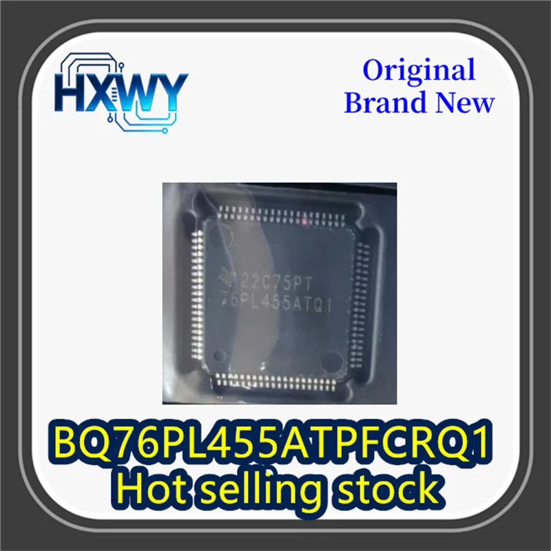 

(3/30 pcs) BQ76PL455ATPFCRQ1 76PL455ATQ1 TQFP-80 Power Management IC Brand New Original Fast Shipping