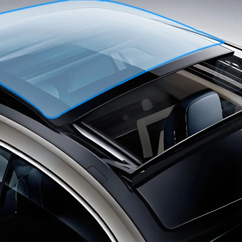 UV Block Rate 99.9% Window Tint Anti-Explosion Impact-Resistant Sunroof Protective Film OEM Factory Direct Sales for Car Films