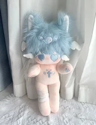Dress-up Plushie Dolls Cute Cotton Stuffed Plush Doll Body No Attribute Monster Change Clothes Cosplay Xmas Gift Toys 25cm