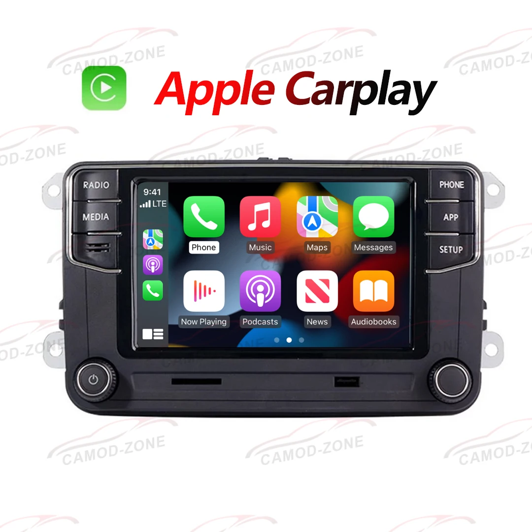 راديو MIB RCD360 برو سيارة راديو Carplay جديد RCD330 187B أندرويد السيارات محرك السيارة لشركة فولكس فاجن جولف 5 6 جيتا MK5 MK6 تيجوان CC بولو باسات