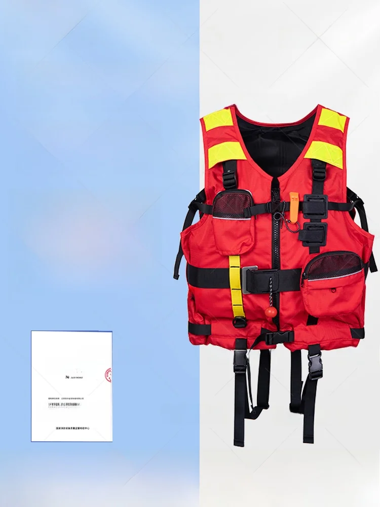 gilet-de-sauvetage-haute-flottabilite-190n-pour-intervention-en-cas-d'inondation-bleu-equipement-de-sauvetage-anti-inondation-pour-equipes-de-sauvetage